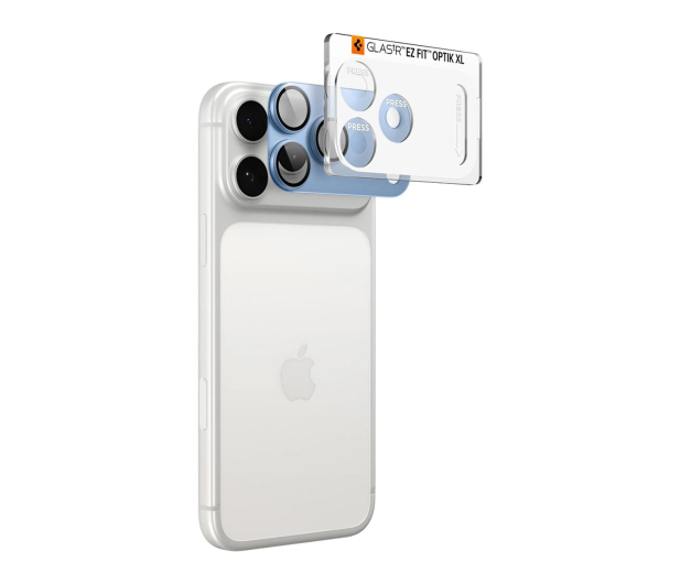 Spigen Glass tR EZ Fit Optik Pro XL 1 Pack do iPhone 18 Pro (light - 1586395 - zdjęcie 4